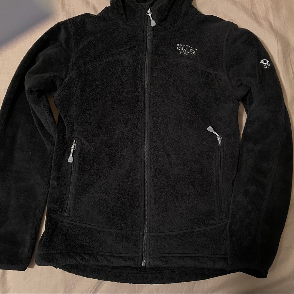 EUC Mountain Hardwear Soft Fleece Zip Jacket Sz S - Picture 3 of 15